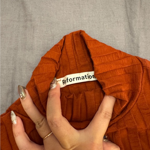 Reformation Libra Rib Knit Mini Dress - Picture 4 of 4